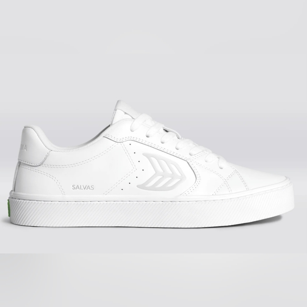 Cariuma Salvas White Leather Sneaker NIB Size 9.5 Men/ 11 Women